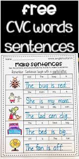 Make Sentences Kindergarten Free Www Englishsafari In Writing Sentences Kindergarten Sentence Writing Activities Sentences Kindergarten