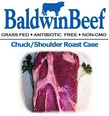 Together with our supervised zabiha process, . Chuck Shoulder Roast Case All Natural Baldwin Grass Fed Beef
