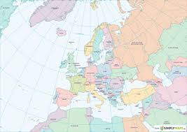 Europakarte zum ausdrucken din a4 kostenlos. Europakarte Politisch Vektor Download Ai Pdf Simplymaps De
