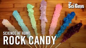 Our easy rock candy recipe lets kids observe the crystallization process firsthand while making some pretty delicious treats. Rock Candy Recipe Crystallization Of Sugar The Sci Guys Science At Home Youtube