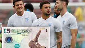 The petition calling for maguire riding an inflatable unicorn to be on the £50 note received more harry maguire's image adorning the £50 note got more than 10,000 votes in the petition's first day. Kyle Walker S Hilarious Response As 10 000 People Sign Petition For Harry Maguire To Be On New 50 Note Irish Mirror Online