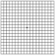 If the chart seems too dark to see clearly, use the flashlight to illuminate the test letters. Save Your Vision With A Free Home Vision Test Using Amsler Grid