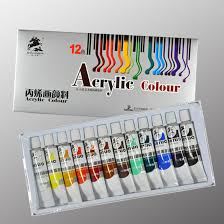 12 Colors 12ml Textile Fabric Paints Set Cloth Painting Acrylic Paint Drawing Art Pen Set Deco Art Fabric Paint Set Painting Acrylic Paintacrylic Paint Aliexpress