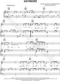 Travis Tritt Anymore Sheet Music In C Major Download Print Sku Mn0055821