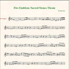 All content must be directly related to brawl stars. Trumpet Sheet Music Fire Emblem The Sacred Stones Main Theme By Smashbros1321