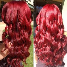 Nice Red Hair Color Shades With Matrix Red Color Chart Image