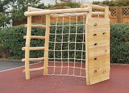 Bekletterbares Fussballtor Aus Robinien Holz Robinie Spielplatz Garten Spielplatz