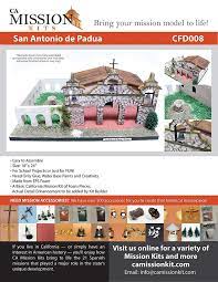 Interesting facts about mission san antonio de padua. San Antonio De Padua Mission Kit