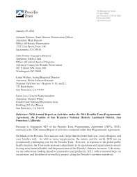 January 29, 2021 Julianne Polanco, State Historic Preservation Officer  Attention: Mark Beason Office of Historic Preservation 17