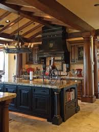 Love The Black Want The Red Mixer The Horse On The Countertop Is Interesting Home Kitchens Tuscan Kitchen Home