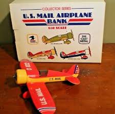 Toy airplane manufacturing a toy company produces three types (a,b and c). Us Mail 1929 Travel Air Model R Airplane Bank Diecast By Spec Cast 102 Contemporary Manufacture Aircraft Spacecraft
