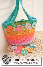 It infects you, you cannot escape it. Flower Market Bag Drops Children 35 6 Free Crochet Patterns By Drops Design