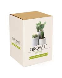 Makes a great gift and ideal for beginners and pros alike. Grow It Cactus Kit Oliver Bonas