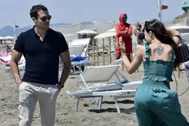 Ramazzotti was born in cinecittà est, a suburb of rome. Aurora Ramazzotti At A Beach In Fregene Famousfix
