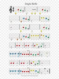 Download the official licensed arrangements of all your favorite songs. Jingle Bells Easy Color Coded Violin Sheet Music Jingle Bells Sheet Music Guitar Hd Png Download Vhv