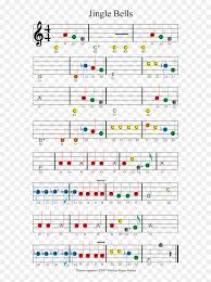 Free violin sheet music for a short easy version of jingle bells, for solo or ensemble performance, arranged specifically for the violin. Jingle Bells Easy Color Coded Violin Sheet Music Jingle Bells Sheet Music Guitar Hd Png Download Vhv
