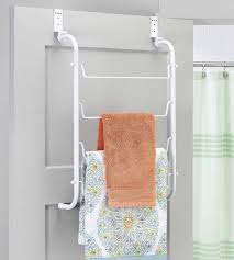 The towel holder comes with a super convenient installation method; 10 Best Over The Door Towel Racks Foter