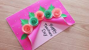 Within that teacher appreciation week, there is a specific teacher appreciation day which is typically the wednesday of that week. Special Handmade Teacher S Day Card Beautiful Teacher S Day Card Making Teachersdaycard Youtube
