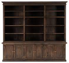 Novasolo Halifax Mindi Mahogany Wood Triple Bay Hutch In Black Wash Traditional China Cabinets And Hutches By Novasolo Furniture Houzz