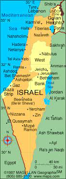 Maphill is more than just a map gallery. Israel Map Infoplease