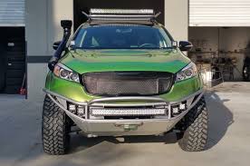 Kia Embraces Adventure With Rugged New Sema Concepts Images In 2020 Kia Sorento Kia Sorento