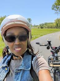 Amazing day for a bike ride 🙌👌😎 highlight of my ride biking and running  though these!!! Felt soooo good! 🤣🤣🔥🔥👊👊