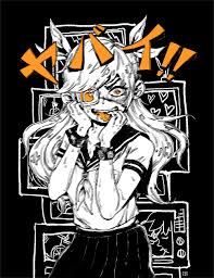 Omocat Omocat X Crunchyroll Yabai Chan Shirt Now Art Inspiration Art Japanese Art