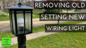 Maybe you would like to learn more about one of these? How To Update Or Replace A Lamp Post And Light Youtube