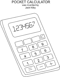 Various themes, artists, difficulty levels and styles. Calculator Coloring Printable Page