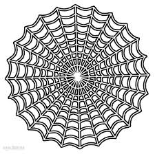 So he uses his special abilities and lots of spiders' web. Printable Spider Web Coloring Pages For Kids