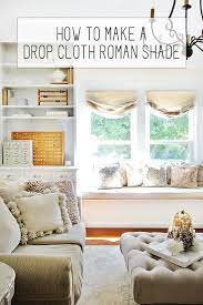 How To Make A Drop Cloth Roman Shades Thistlewood Farm Fall Living Room Living Room Decor Summer Living Room