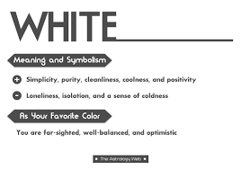 The color white appears in numerous buddhist episodes one of the well known being the birth of buddha. White Color Meaning And Symbolism The Astrology Web
