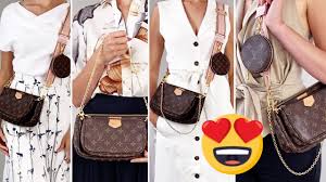 When louis vuitton's multi pochette accessoires burst on the handbag scene a mere 5 months ago it immediately found its way onto my want list. Louis Vuitton Multi Pochette Accessoires Outfits Styling Pink Strap Youtube