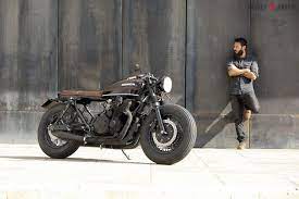 Honda Cb750 Overbold Motor Co Rocketgarage Cafe Racer Magazine In 2021 Motor Cafe Racer Cb400 Cafe Racer Cb750 Cafe Racer