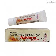 Azelaic acid (aza) is an organic compound with the formula hooc(ch2)7cooh. Aziderm 20 Cream Anti Acne Cream Azelaic Acid Neon