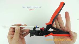 That being said, if you only have a few crimps, maybe a terminal crimper might be a close second. F Connector Platinum On Triset 113 Coaxial Cable Crimping Youtube