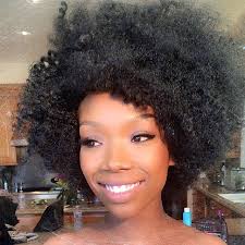 Mon, aug 16, 9:30 am. Brandy Shows Off Her Fro Heat Free Hair