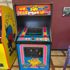 Tabletop/ bartop galaga arcade machine with 412 classic games new. Ms Pac Man Authentic Full Size Reproduction Multigame Plays 60 Games Brand New For Sale Billiards N More