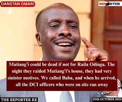 Dunstan Omari......can assist us.