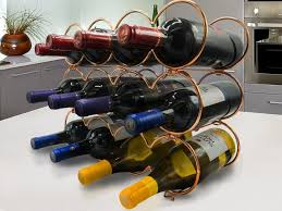 How To Build A Modern Standing Wine Rack - Brepurposed