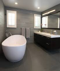 Consider using grey tile on the floor, the walls, in the shower, or even as the counter surface. Grey Bathroom Ideas Inspiration Blog Sanctuary Bathrooms
