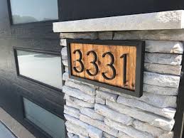 Cedar House Numbers Cedaraddress Sign Black House Numbers Etsy Cedar Homes House Numbers Black House