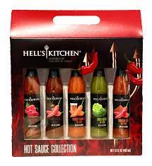 Coffee, food and grilling products. Hell S Kitchen Hot Sauce Collection Holiday Sampler Gift Set Buy Online In Dominica At Dominica Desertcart Com Productid 20983283