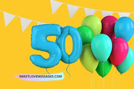 Jun 17, 2019 · happy 50th birthday wishes, including short, heartfelt, and funny messages, to send to friends and family for reaching such a milestone birthday! Happy 50th Birthday Wishes For Friend Female Or Male Sweet Love Messages