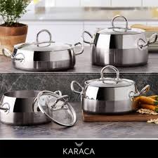 Karaca macellan 5 parça sahan çelik tencere seti. Karaca On Twitter Zeyna Celik Tencere Seti Ile Her Tarife Lezzet Katin Paylasacakcokseyvar