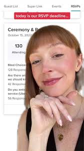 our guests know I’d be at their front door today if they didn’t make the  deadline 😅 #2022bride #zola #engagedtiktok #weddingtiktok #weddingplanning