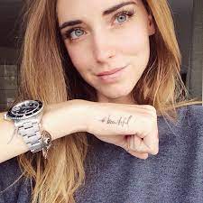 Chiara ferragni is an italian fashion blogger, influencer, designer, and entrepreneur. Die 8 Besten Ideen Zu Chiara Ferragni Tattoo Tattoo Ideen Tattoos Tattoos Mit Namen