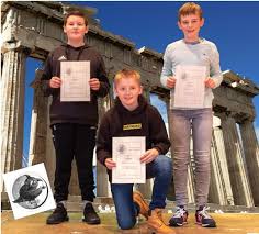 Erfolgreiche Teilnahme am Wettbewerb „Aus der Welt der Griechen“