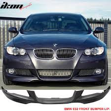 I really like the looks of the 335 coupes. Compatible With 07 10 Bmw E92 E93 Mt Msport Front Bumper Lip Walmart Com Walmart Com
