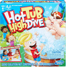 Product must be assembled by an adult. Best Buy Hasbro Hot Tub High Dive Board Game Multi E1919
